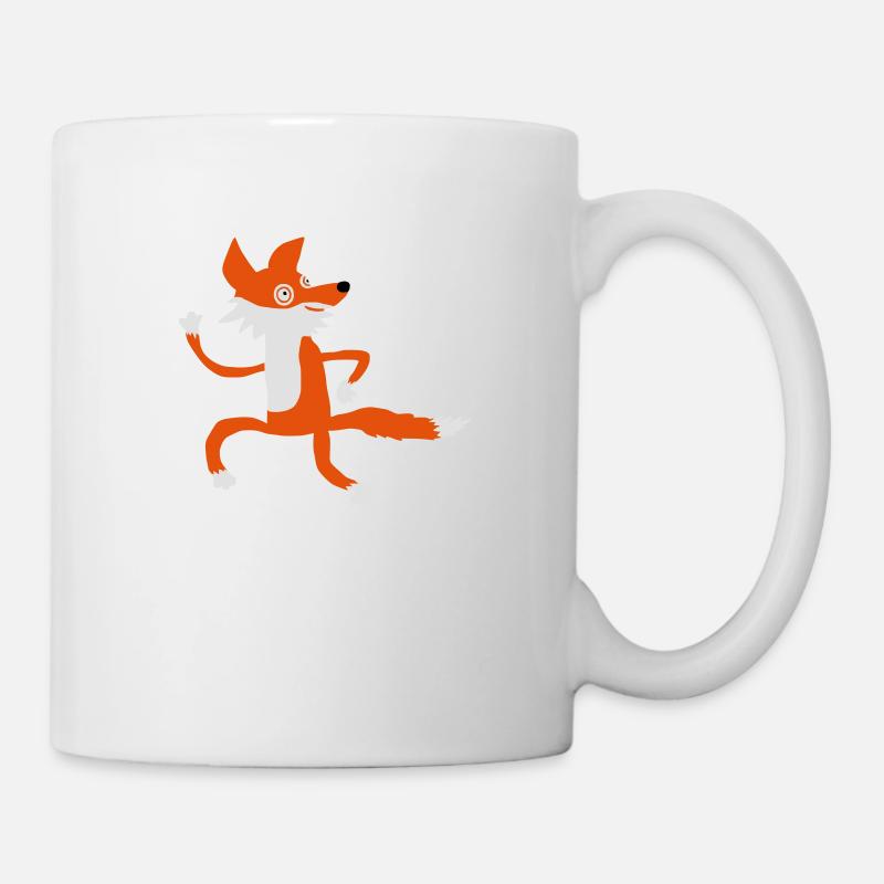 Fuchs - Tasse - Weiß