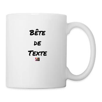 Beast of text, Word Games Francois Ville - Mug - white - Right