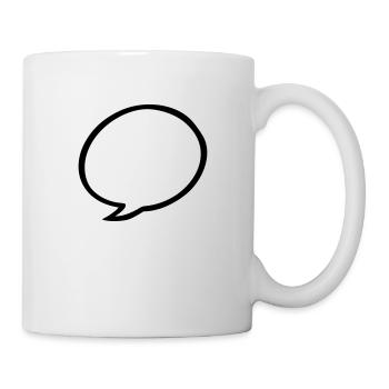bulle BD - Mug blanc - blanc - Droite