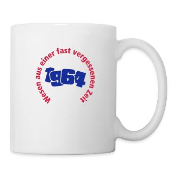 Né en 1964 - étant d'un autre temps - Mug blanc - blanc - Droite