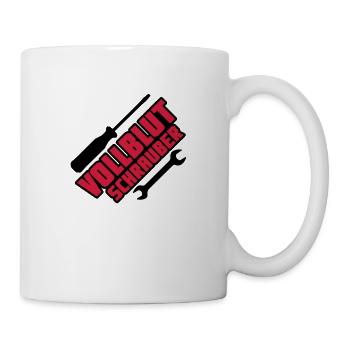 Vollblutschrauber - Tasse - Weiß - Rechts