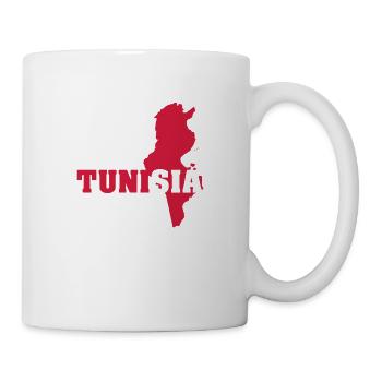 Tunisie (ID: 002004) - Mug blanc - blanc - Droite