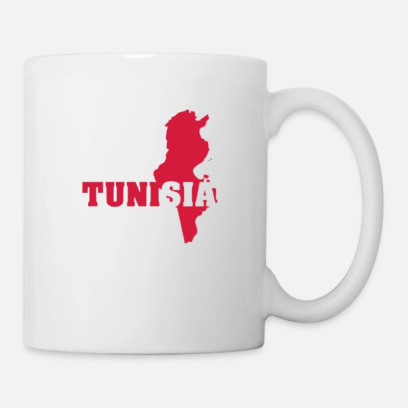 Tunisie (ID: 002004) - Mug blanc - blanc