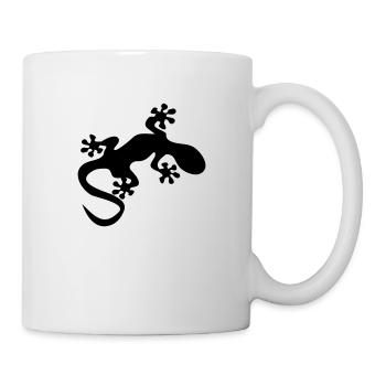 gecko - Tasse - Weiß - Rechts