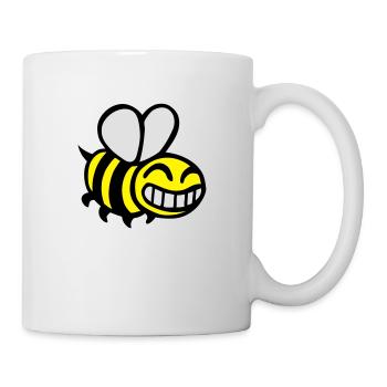 abeille - Mug blanc - blanc - Droite