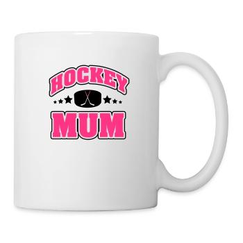 Hockey Mum - Tasse - Weiß - Rechts