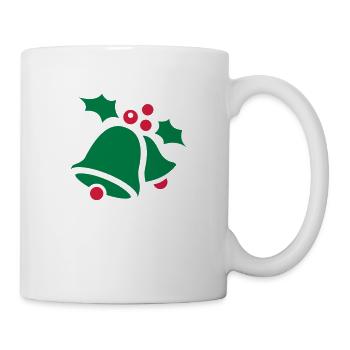 Weihnachten Glocken - Tasse - Weiß - Rechts