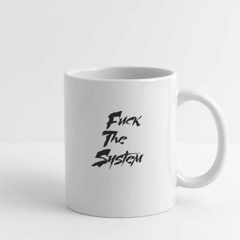 Baiser le système Mug blanc
