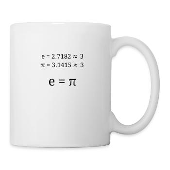 e = π - Mug - white - Right