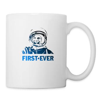 gagarin first ever - Tasse - Weiß - Rechts