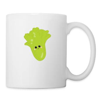 Salade - Mug blanc - blanc - Droite