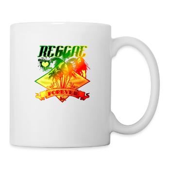 reggae forever - Mug blanc - blanc - Droite
