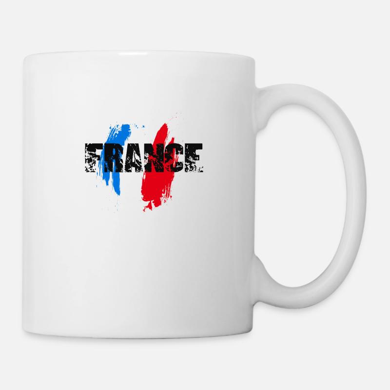 france_noire - Mug blanc - blanc