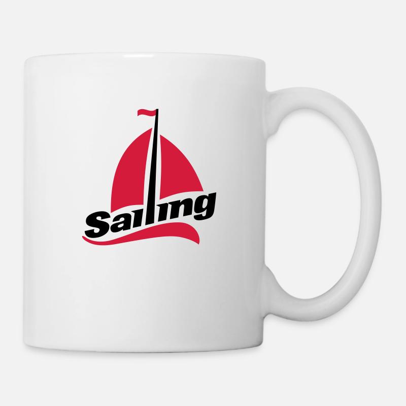 naviguer - Mug blanc - blanc