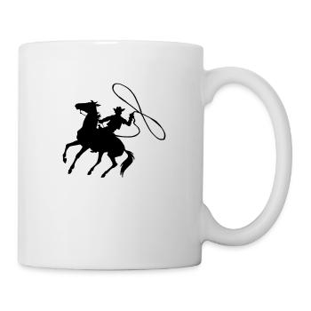 cowboy - Mug blanc - blanc - Droite