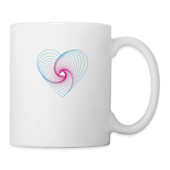 Love. Heart. Love, - Mug - white - Right