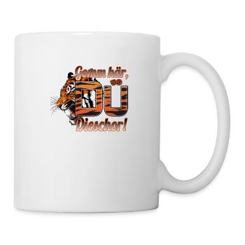 Gomm här du Dieschor - Tasse - Weiß - Rechts