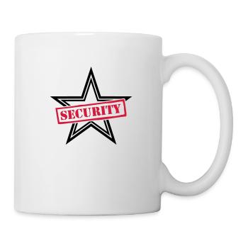 Security Stamp Design - Mug blanc - blanc - Droite