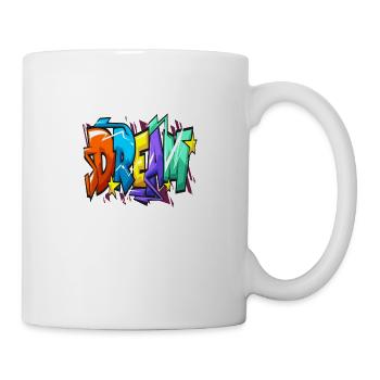 Graffiti Dream - Mug blanc - blanc - Droite
