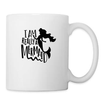 Im a mermaid - Mug - white - Right