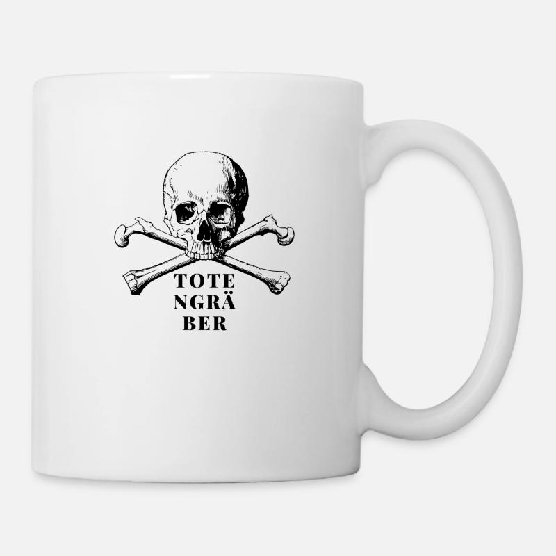 Gravedigger - Gift idea - Mug - white