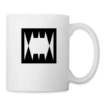 Ork Glyphe: War - Tasse - Weiß - Rechts