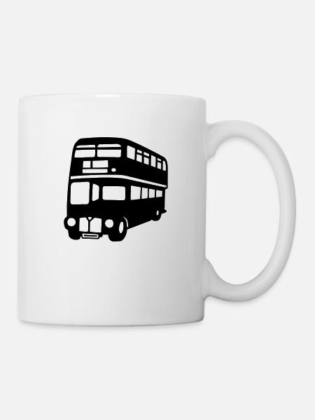 bus anglais Londres impériale london - Mug blanc - blanc