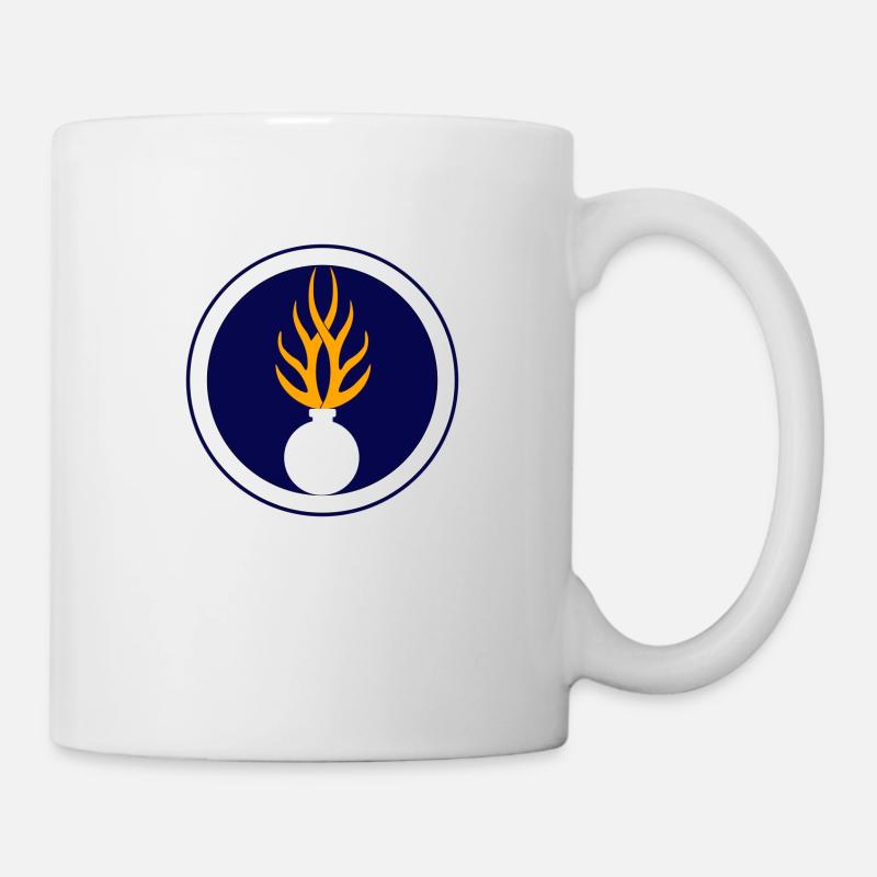 insigne gendarmerie - Mug blanc - blanc