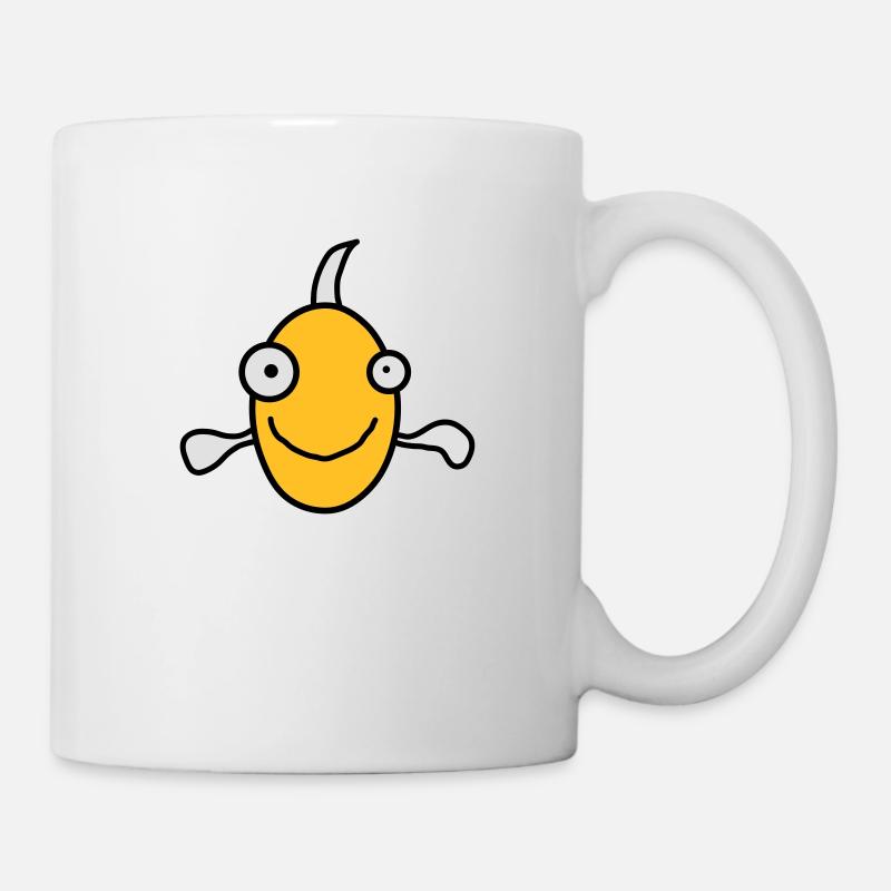 Funny Fish - Mug - white
