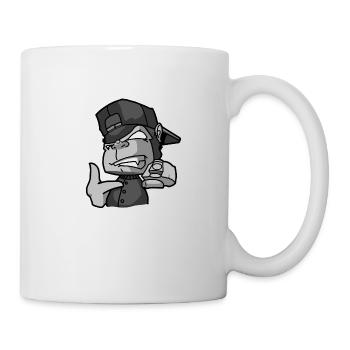 Monkey - Tasse - Weiß - Rechts