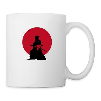 samouraï - Mug blanc - blanc - Droite