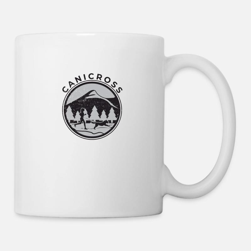 canicross - Mug blanc - blanc