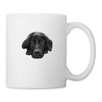 Hund Dog Süß Niedlich - Tasse - Weiß - Rechts