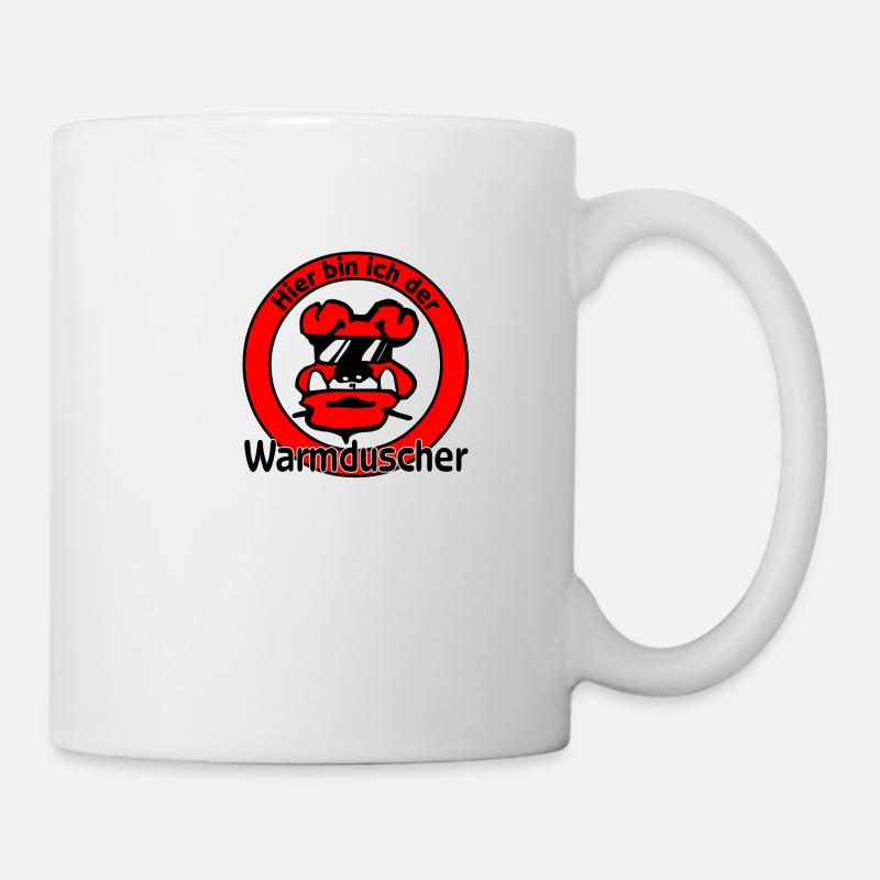 Warmduscher - Mug - white