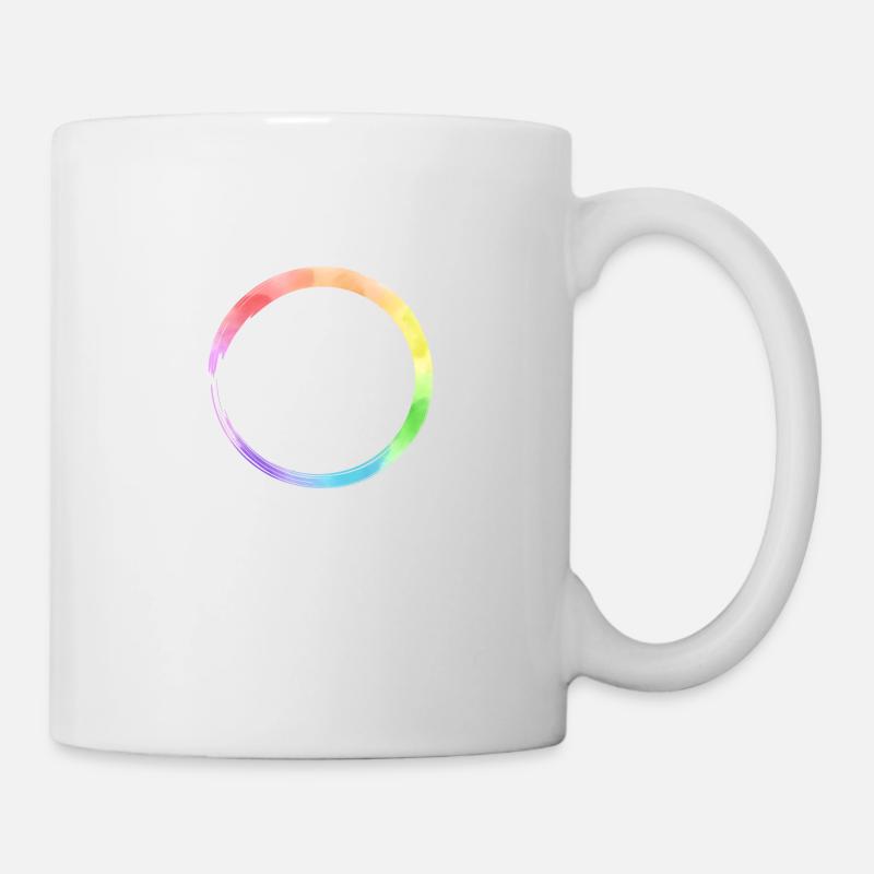esprit positif - ondes positives - vie positive - Mug blanc - blanc