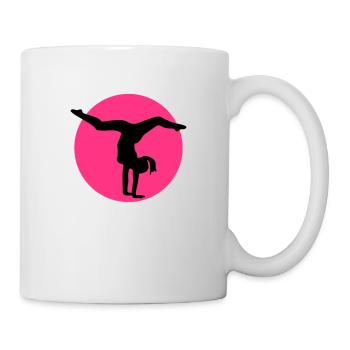 bodenturnen_f2 - Mug - white - Right
