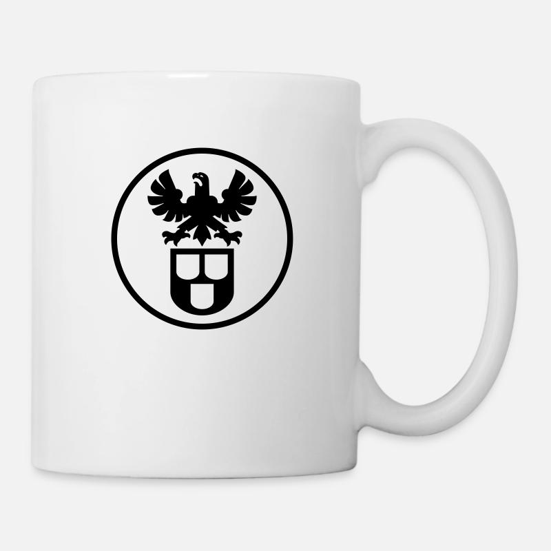 Maler und Lackierer Zunftzeichen mit Adler, pos. - Tasse - Weiß