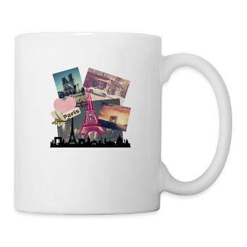 I love Paris - Tasse - Weiß - Rechts