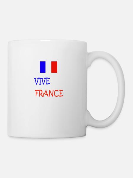 France - Mug blanc - blanc