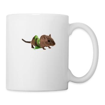 Mouse Kiwi Rat Rat Mouse Gift Poison Funny Fun - Mug - white - Right