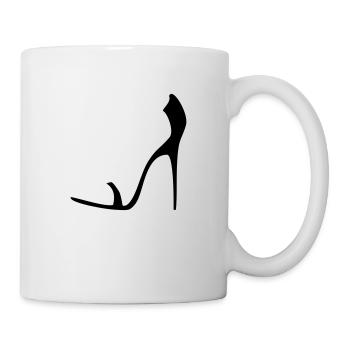 high_heels_pumps_stiletto - Tasse - Weiß - Rechts
