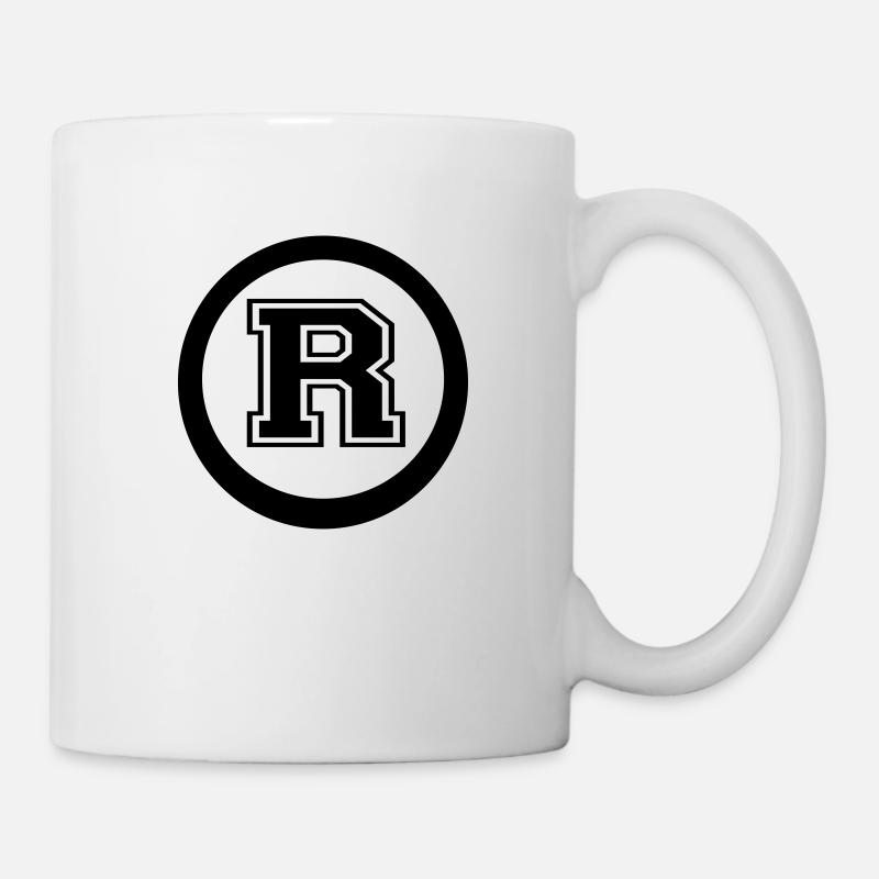 kreis r - Tasse - Weiß