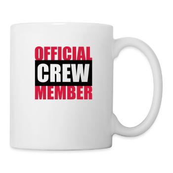 Official Crew Member - Mug blanc - blanc - Droite
