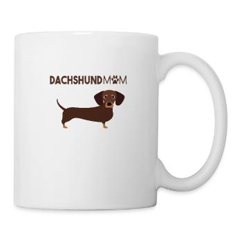 Dachshund MOM - Mug - white - Right