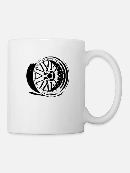 Felge1 - Tasse - Weiß