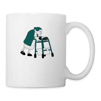 Granny - Tasse - Weiß - Rechts