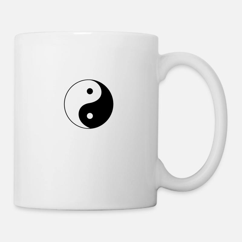 yin yang - Mug - white