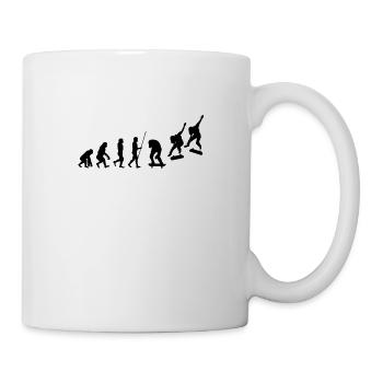 Skater evolution - Tasse - Weiß - Rechts