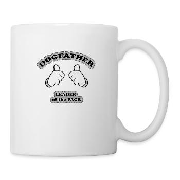 dogfather - leader of the pack - Mug blanc - blanc - Droite