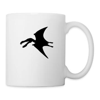 Dinosaurier primeval times Urzeit TRex T-Rex Earth - Mug - white - Right